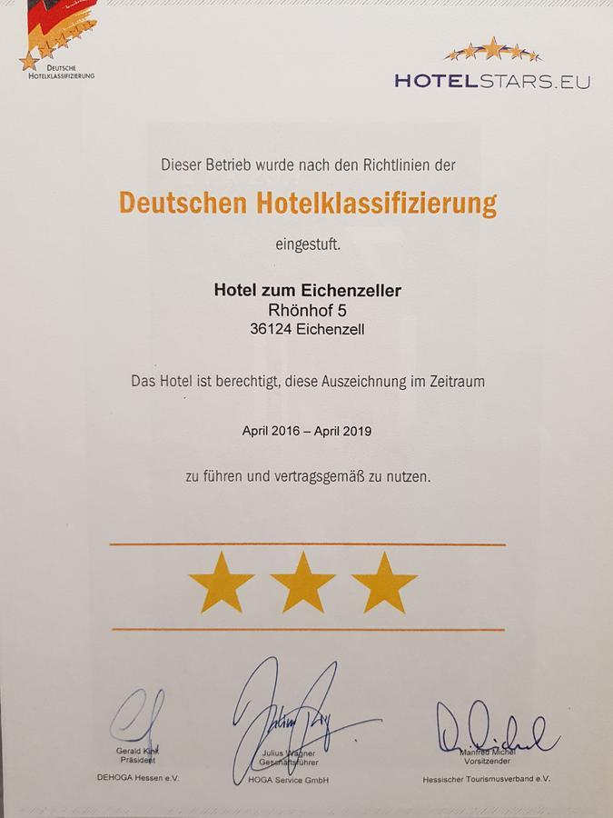 Zum Eichenzeller Hotel Ngoại thất bức ảnh
